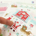 Benutzerdefinierte gedruckt 3D Cartoon Logo Tierform PVC Material Label Aufkleber für Kinder